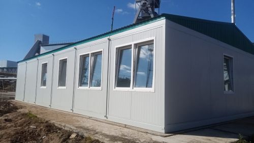 Модульное здание АБК в одно этажном исполнении